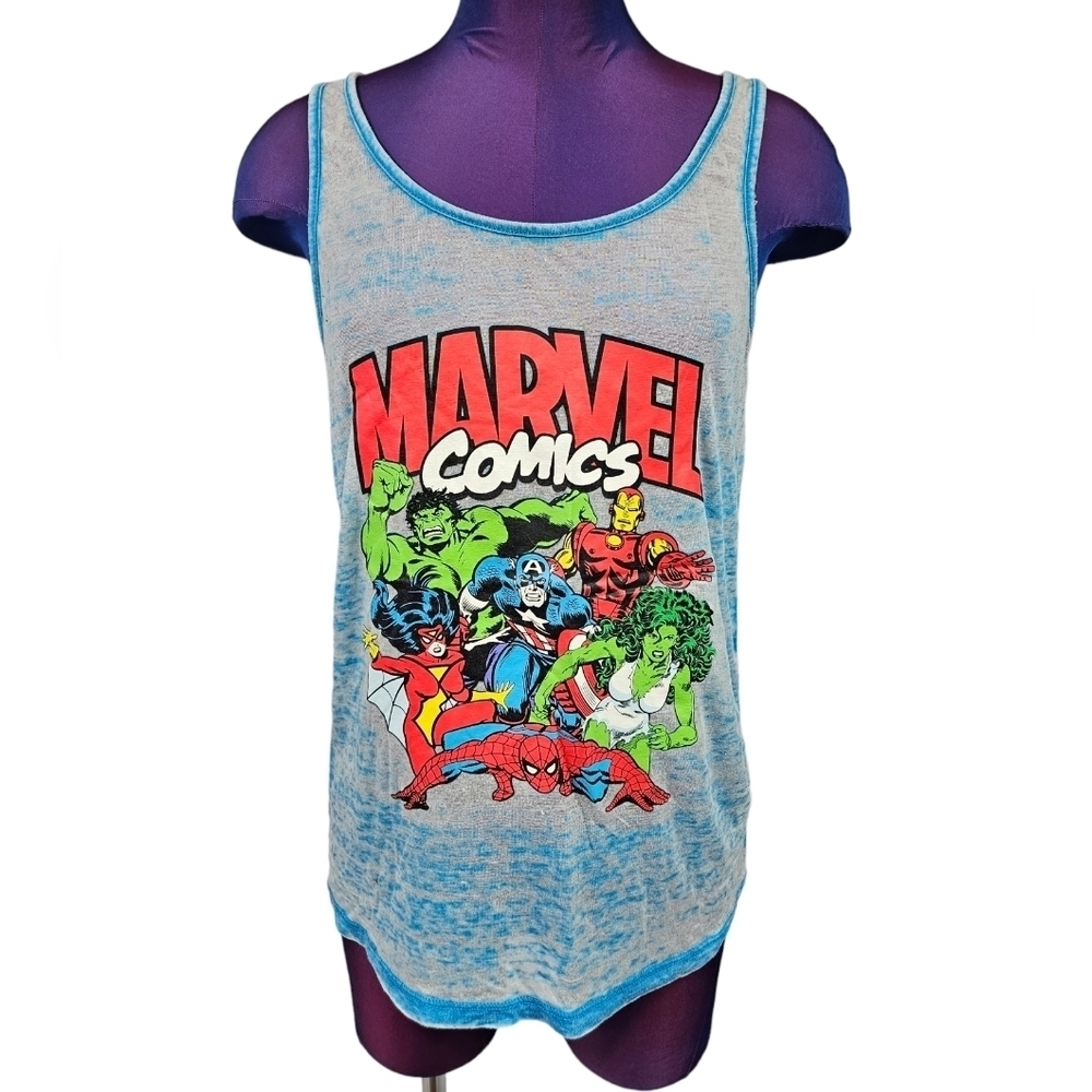 Marvel Comics Racerback Tank Top Size Small Juniors - Picture 7 of 7